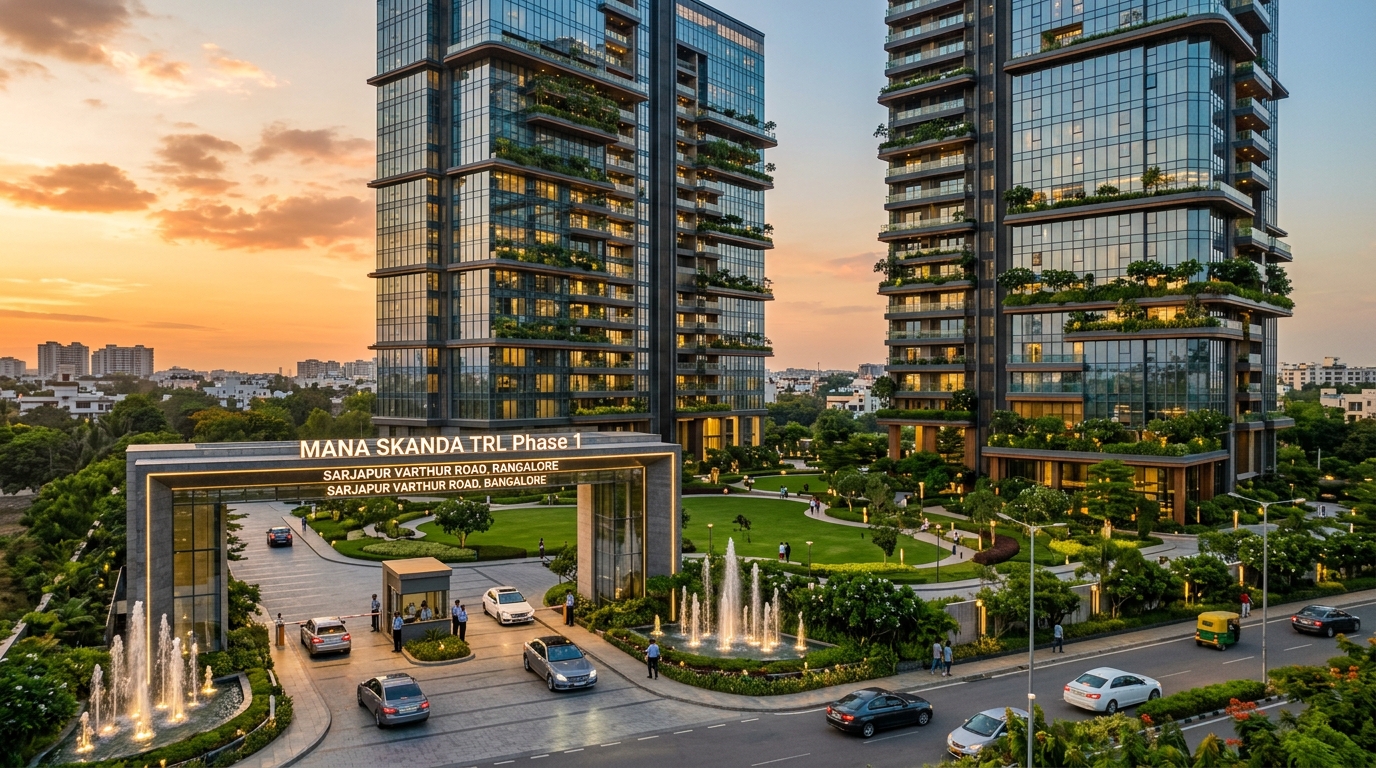 Mana Skanda TRL Phase 2 floor plans and brochure
